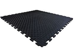 Мат татамі ластівчин хвіст 100х100х1 см Чорна